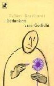 book cover of Gedanken zum Gedicht by Robert Gernhardt