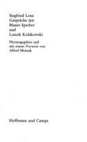 book cover of Gespräche mit Manes Sperber und Leszek Kolakowski by Siegfried Lenz