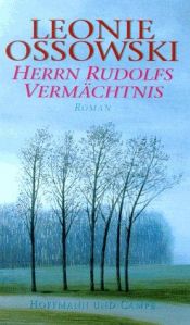 book cover of Herrn Rudolfs Vermächtnis by Leonie Ossowski