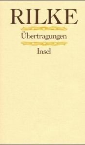 book cover of Übertragungen by Rainer Maria Rilke