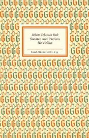book cover of Bach Sonatas and Partitas for Solo Violin BWV 1001-1006 by Johann Sebastian Bach