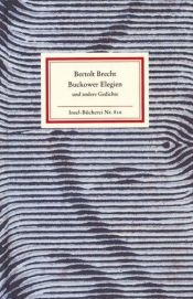 book cover of Gedichte im Exil. Buckower Elegien by ברטולט ברכט