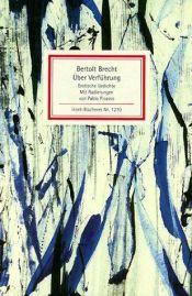 book cover of Über Verführung: Erotische Gedichte by Bertolt Brecht