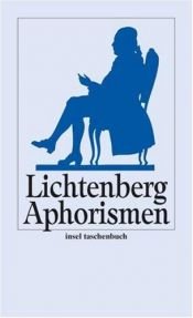 book cover of Aphorismen by Georg Christoph Lichtenberg