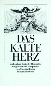 book cover of Das kalte Herz. Texte der Romantik. by Manfred Frank