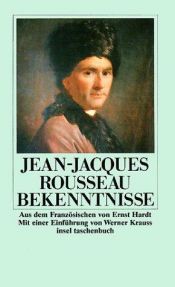book cover of Bekenntnisse by Jean-Jacques Rousseau