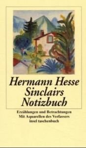 book cover of Sinclairs Notizbuch: Erzählungen und Betrachtungen by 헤르만 헤세