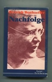 book cover of Nachfolge by Dietrich Bonhoeffer