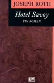 book cover of Hotel Savoy by Joseph Roth