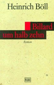 book cover of Billard um halb zehn by Heinrich Böll