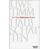 book cover of Halbschatten by Uwe Timm
