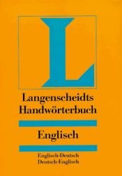 book cover of Langenscheidts Handwörterbuch Englisch by Heinz Messinger