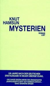 book cover of Mysterien by Knut Hamsun