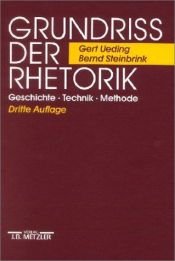 book cover of Grundriß der Rhetorik by Gert Ueding