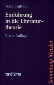 book cover of Einführung in die Literaturtheorie by Terry Eagleton