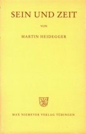 book cover of Sein und Zeit by Martin Heidegger