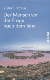 book cover of Der Mensch vor der Frage nach dem Sinn by Viktor Frankl