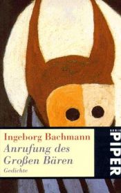 book cover of Aanroeping van de Grote Beer by Ingeborg Bachmann