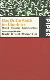 book cover of Das Dritte Reich im Überblick. Chronik, Ereignisse, Zusammenhänge by Martin Broszat