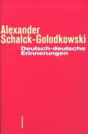 book cover of Deutsch-deutsche Erinnerungen by Alexander Schalck-Golodkowski