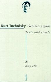book cover of Gesamtausgabe : Texte und Briefe by Kurt Tucholsky