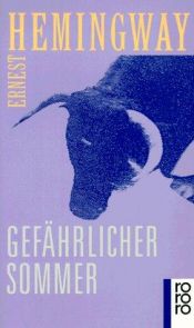 book cover of Gefährlicher Somme by Ernest Hemingway