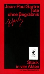 book cover of Tote ohne Begräbnis by Jean-Paul Sartre
