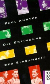 book cover of Die Erfindung der Einsamkeit by Paul Auster