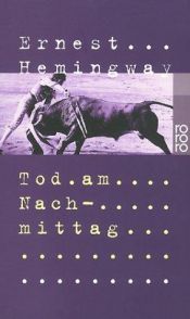 book cover of Tod am Nachmittag by Ernest Hemingway