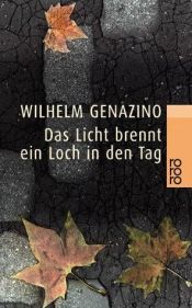 book cover of Das Licht brennt ein Loch in den Tag by Wilhelm Genazino