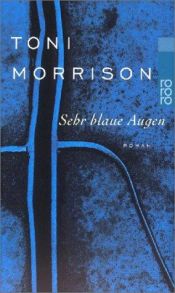 book cover of Sehr blaue Augen by Toni Morrison
