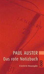 book cover of Das rote Notizbu by Paul Auster
