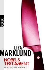 book cover of Nobels testamente by Liza Marklund