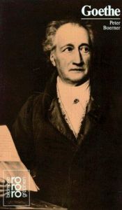 book cover of Goethe by Peter Boerner