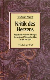 book cover of Kritik des Herzens by Wilhelm Busch