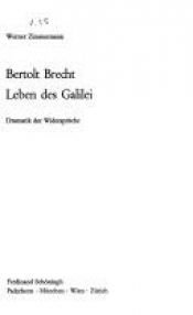 book cover of Bertolt Brecht, Leben des Galilei : Dramatik der Widersprüche by Werner Zimmermann