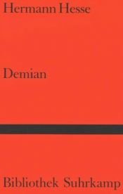 book cover of Demian : die Geschichte von Emil Sinclairs Jugend by Hermann Hesse