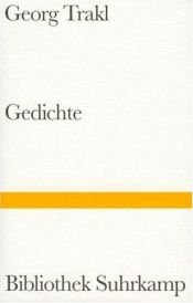 book cover of Gedichte (Bibliothek Suhrkamp ; Bd. 420) by Georg Trakl