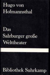 book cover of Das Salzburger grosse Welttheater by Hugo von Hofmannsthal