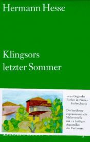 book cover of Klingsors letzter Sommer by Hermann Hesse