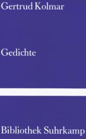 book cover of Gedic by Gertrud Kolmar