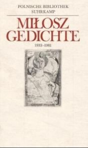 book cover of Gedichte : 1933 - 1981 by Czeslaw Milosz