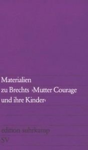 book cover of Materialien zu Brechts "Mutter Courage und ihre Kinder" by Werner Hecht