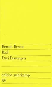 book cover of Baal by Bertolt Brecht
