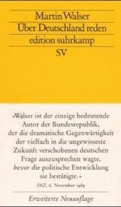 book cover of Über Deutschland reden by Martin Walser