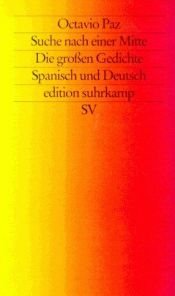 book cover of Suche nach einer Mitte by אוקטביו פס