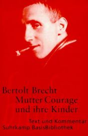 book cover of Mutter Courage und ihre Kinder by Bertolt Brecht|Tony Kushner
