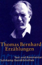 book cover of Erzählungen by Thomas Bernhard