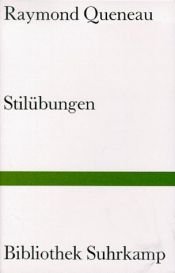 book cover of Stilübungen by Raymond Queneau
