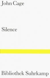 book cover of Silence by John Cage